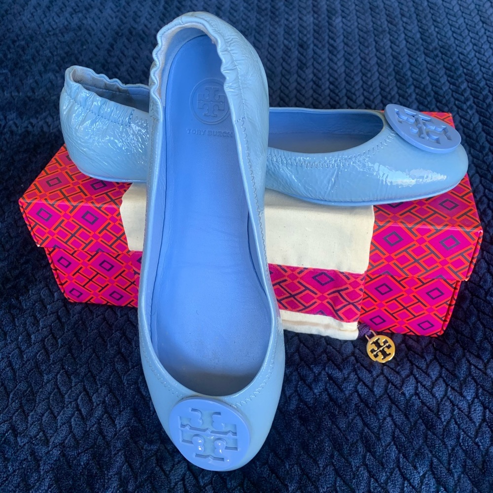 Tory Burch Minnie Travel Ballet with Logo